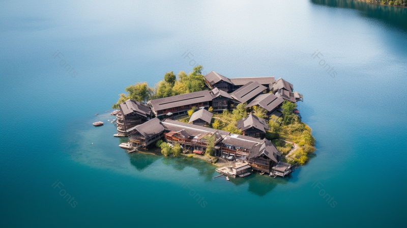 泸沽湖里格半岛是旅游地标城市,高清,摄影图,摄影图片,图片大全,摄影图免费下载